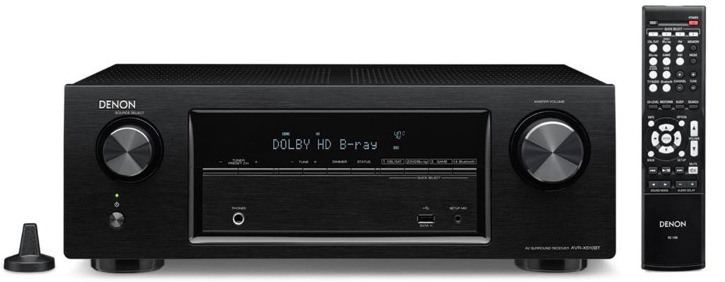 Amply xem phim Denon AVR-X510BT chính hãng
