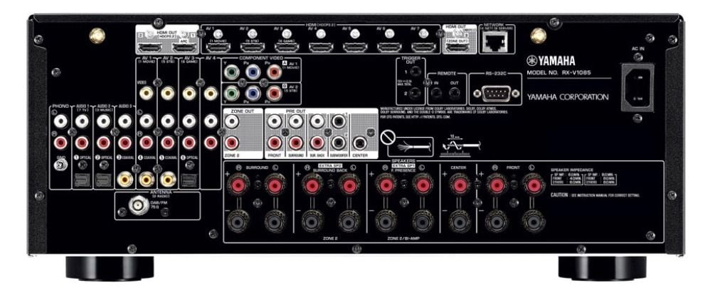 Amply xem phim Yamaha RX V1085 chính hãng