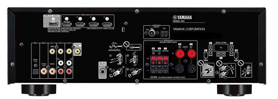 Amply xem phim Yamaha RX V383 chính hãng