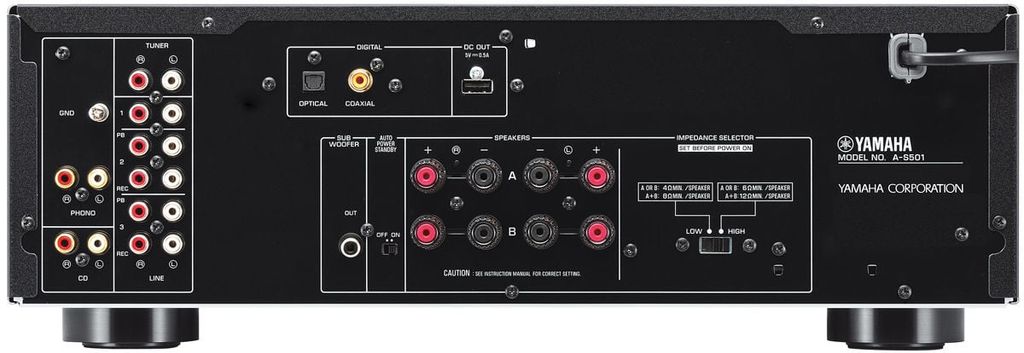 Amply xem phim Yamaha A-S501 chính hãng