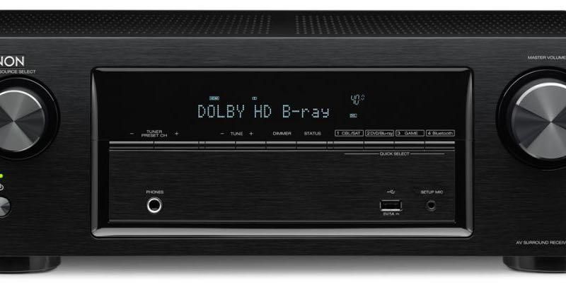 Amply xem phim Denon AVR-X510BT chính hãng