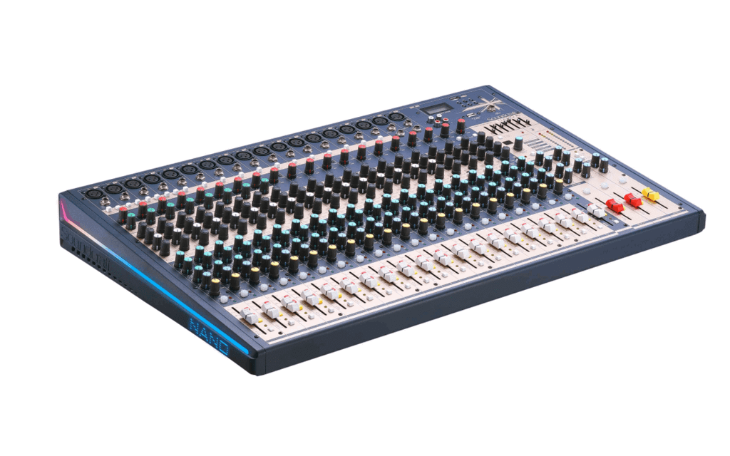 ban mixer soundcraft nano m24