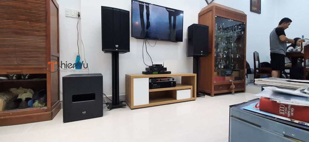 dàn âm thanh karaoke gia đình
