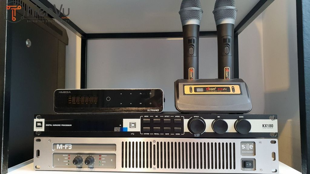 thiết bị karaoke phối ghép dàn karaoke cao cấp
