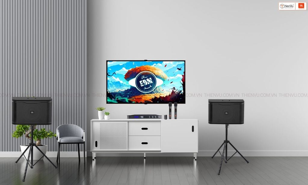 bộ dàn karaoke gia đình hay nhất jbl rm210