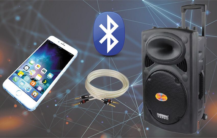 cach ket noi loa karaoke mini cao cap voi bluetooth