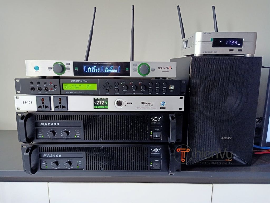 Cục đẩy công suất SE Audiotechnik MA-2400 Chính Hãng chất lượng