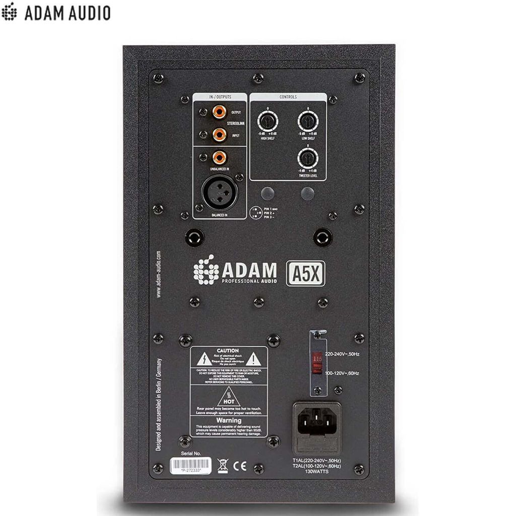 chi tiet loa kiem am Adam A5X