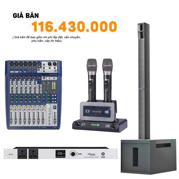 cau hinh dan am thanh chuyen nghiep tva 77