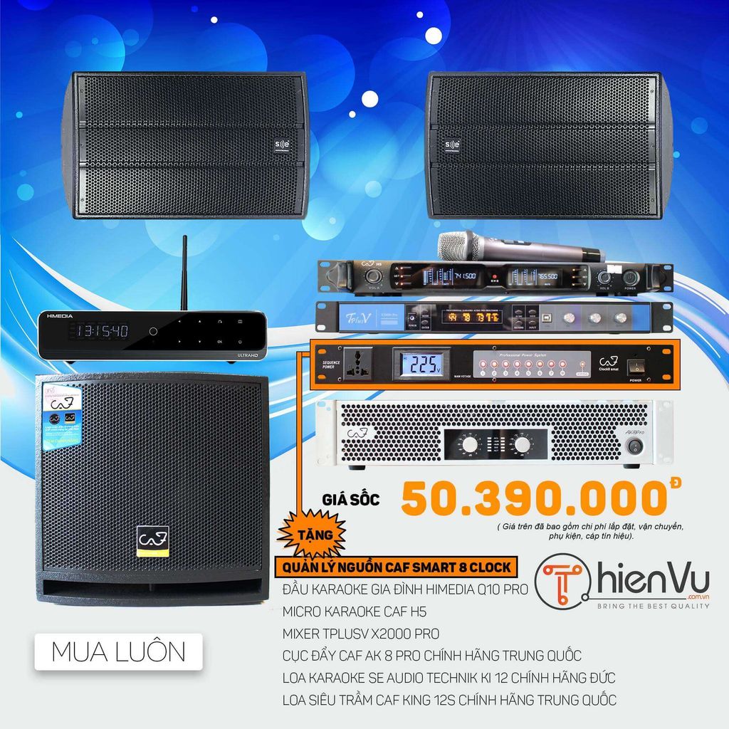 dàn karaoke cao cấp