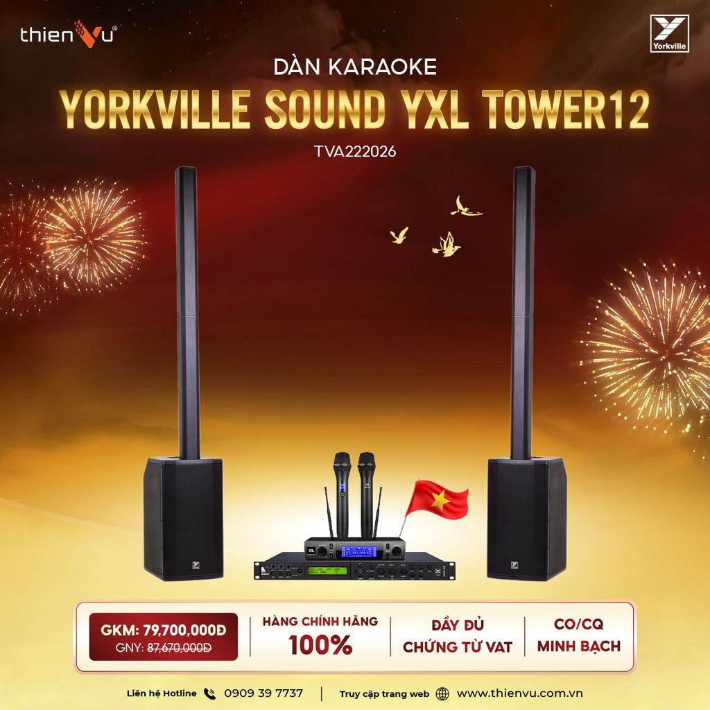 dan-karaoke-yorkville-sound-yxl-tower12-chinh-hang