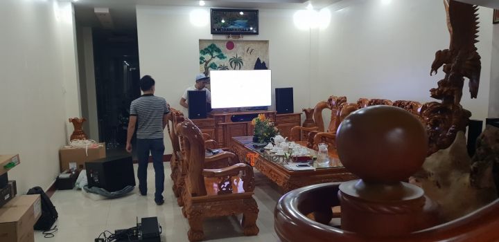 setup hệ thống dàn karaoke