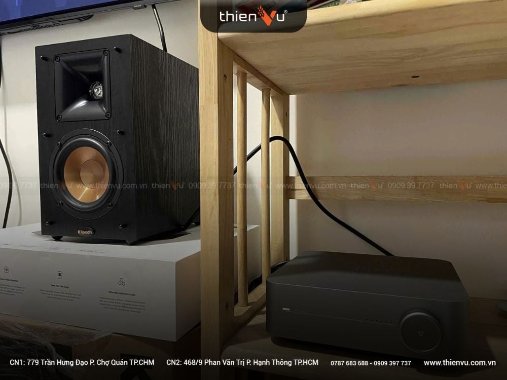 dan-nghe-nhac-tet-klipsch-synergy-black-label-b100-wiim-amp
