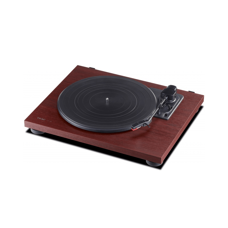 đầu đĩa than Teac TN-180BT màu gỗ đỏ