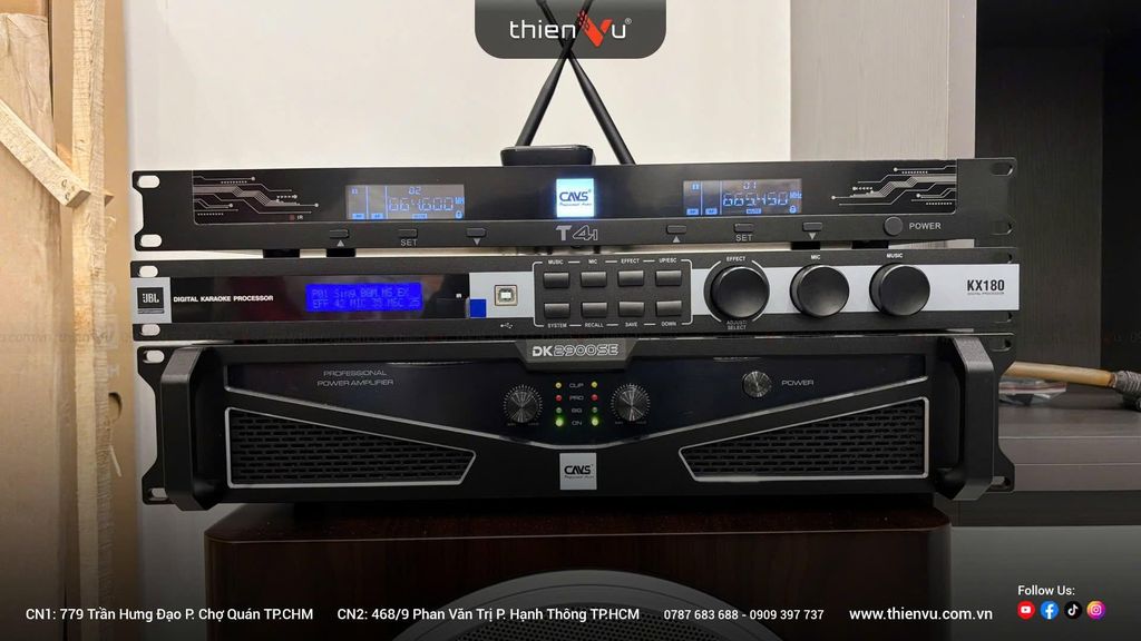 Kinh Nghiệm Và Gợi Ý 3 Cục Đẩy Công Suất Hay Nhất Cho Dàn Karaoke
