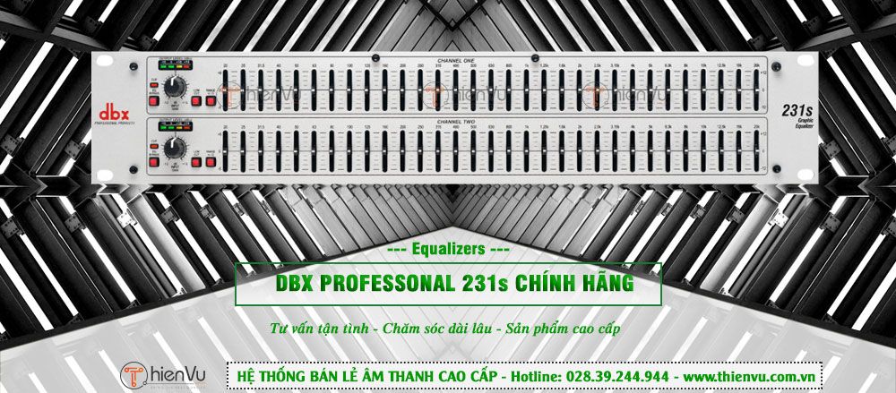 Equalizer dbx 231s chính hãng