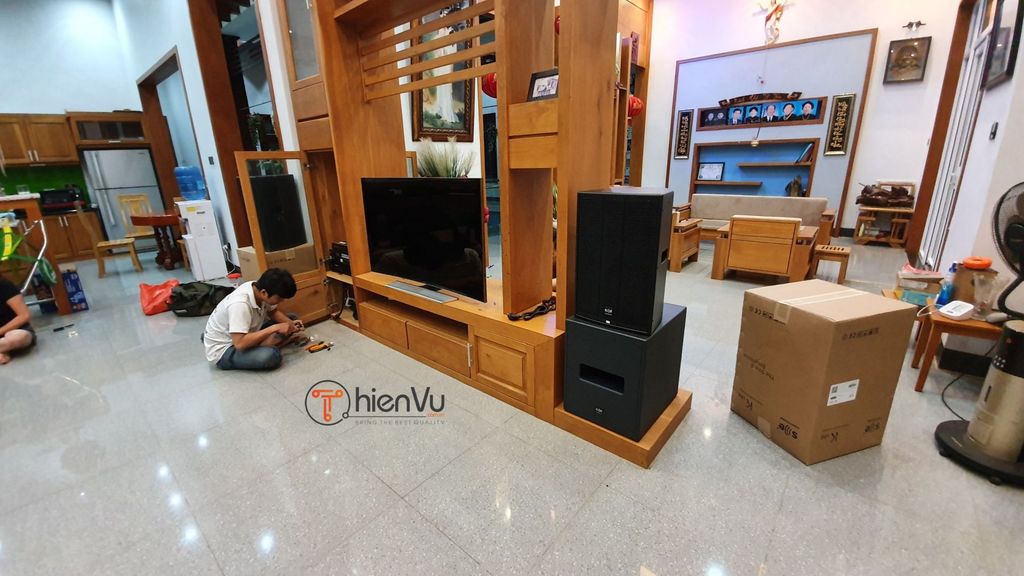 lắp đặt hệ thống âm thanh karaoke giải trí