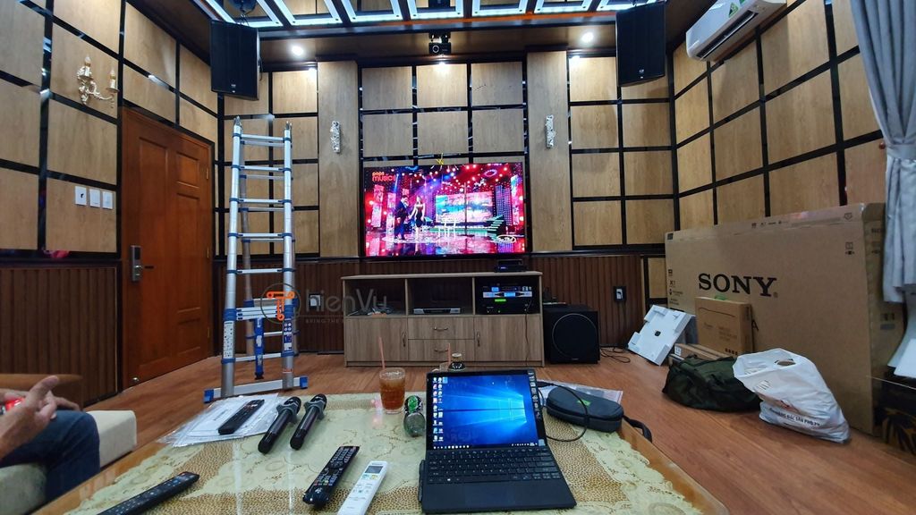 trọn bộ dàn karaoke gia đình