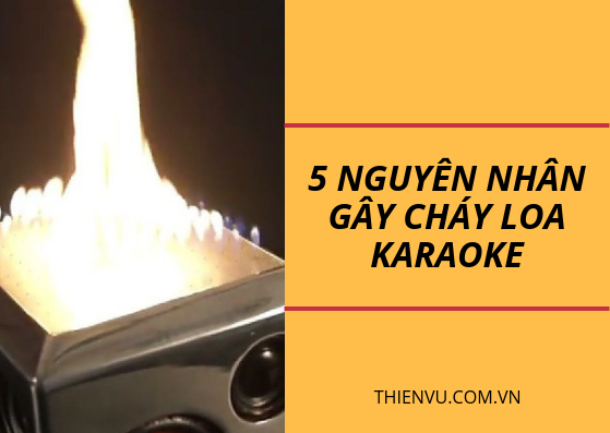 lí do khiến loa bị cháy