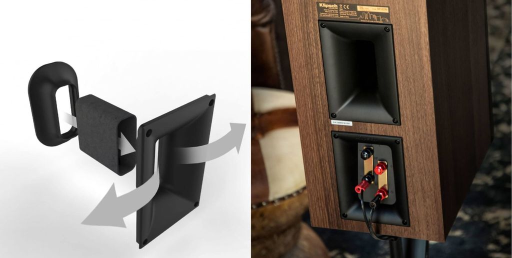 Cổng thoát hơi Loa Klipsch RP-600M