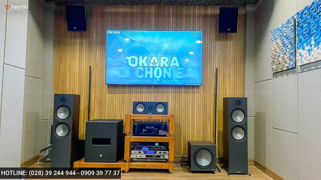 lap dat he thong dau karaoke ket hop xem phim nghe nhac