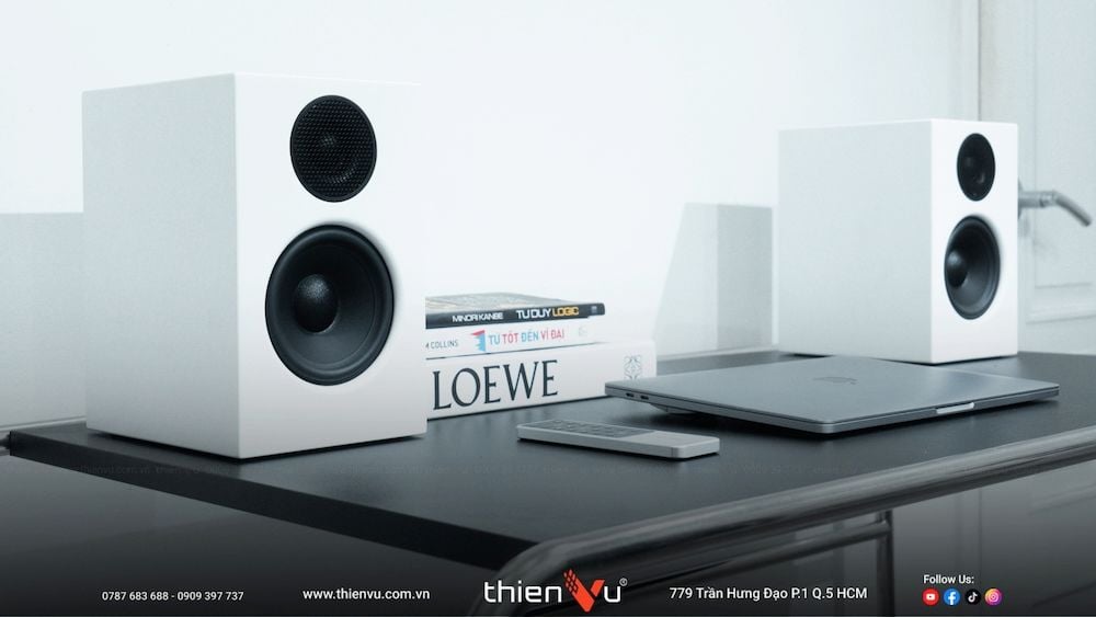 loa bookshelf audio pro a28 chinh hang
