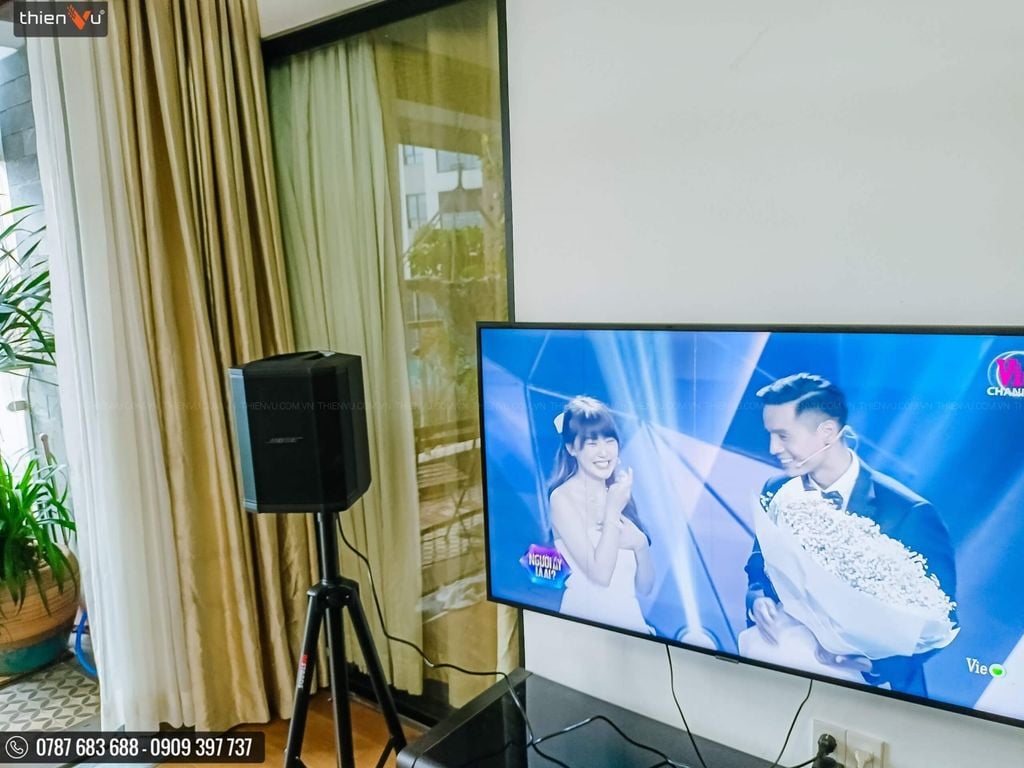 can chinh am thanh loa karaoke bose s1 pro dung nhat