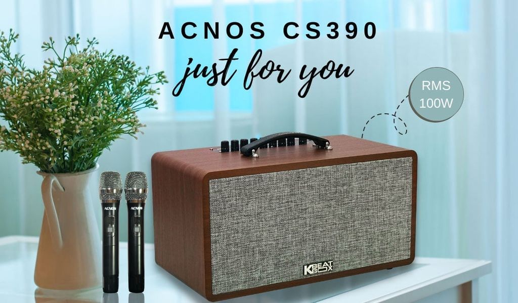 loa-karaoke-di-dong-acnos-cs390-thiet-ke-hien-dai