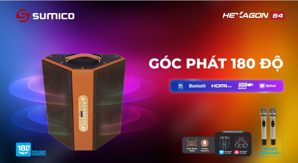 loa-keo-sumico-hexagon-54-chinh-hang