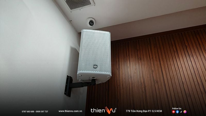 lap dat loa ld system stinger 10a cho am thanh hoi truong