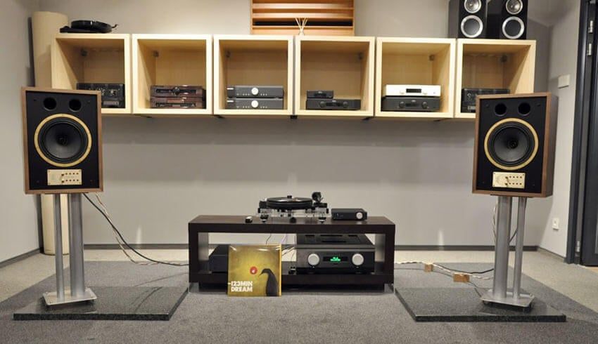 loa nghe nhac bookshelf tannoy eaton chinh hang gia tot