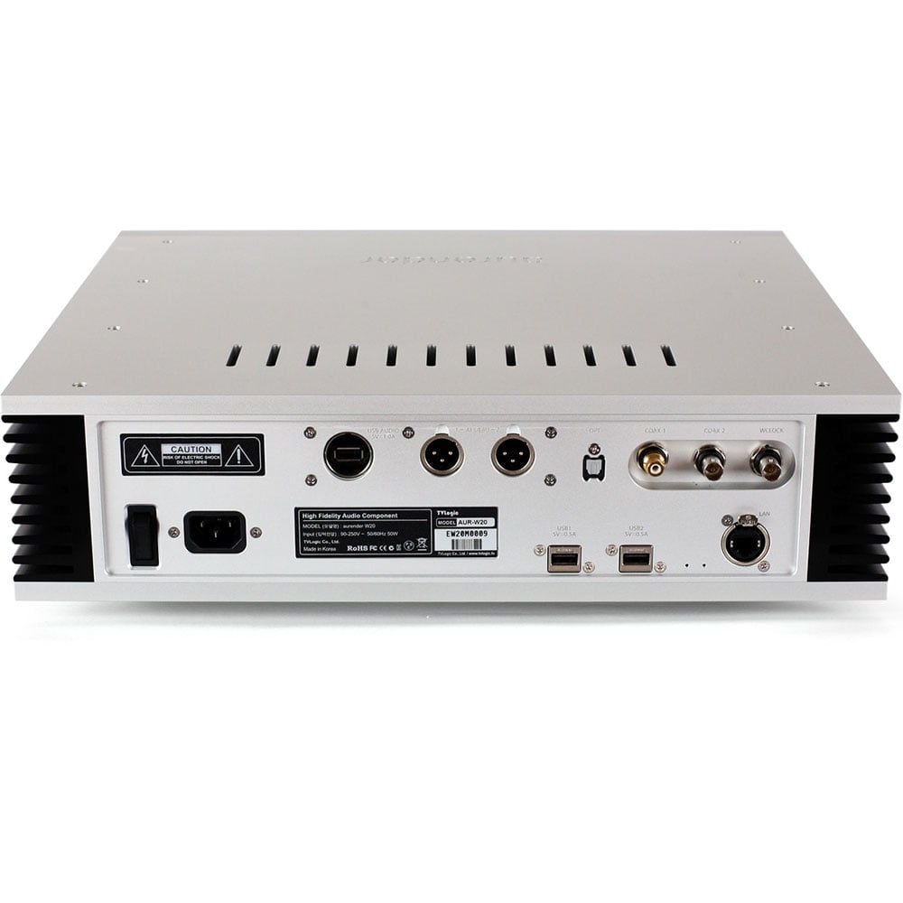 mặt sau music serrer aurender W20