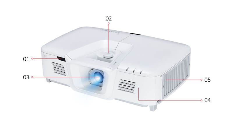 may chieu viewsonic pg 800hd ban chay