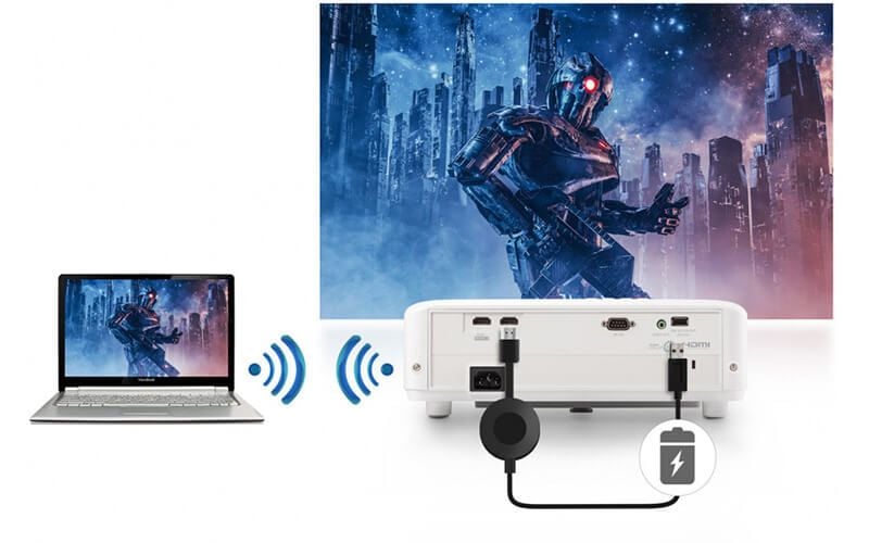 may chieu viewsonic pa701 4k van phong