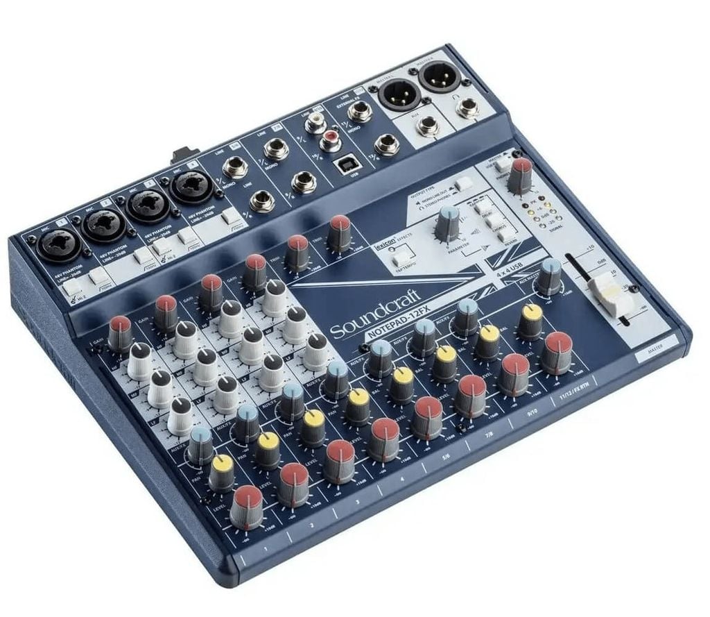 Mixer Soundcraft Notepad-12FX Chính Hãng Giá Tốt Nhất 2024
