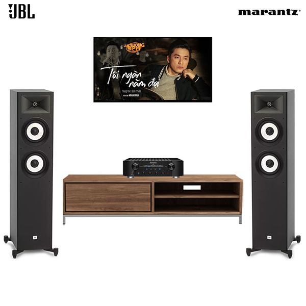 Dàn nghe nhạc 2 kênh NN21-TV (JBL STAGE A180 & Marantz PM8006)