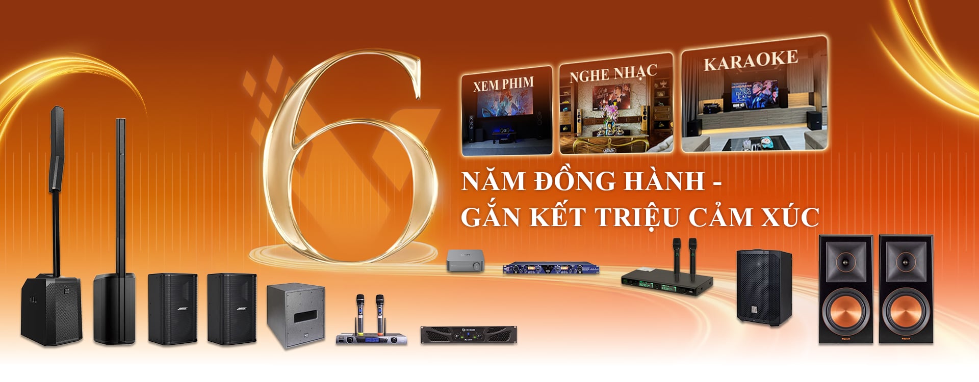 Thien Vu Audio ky niem 6 nam thanh lap