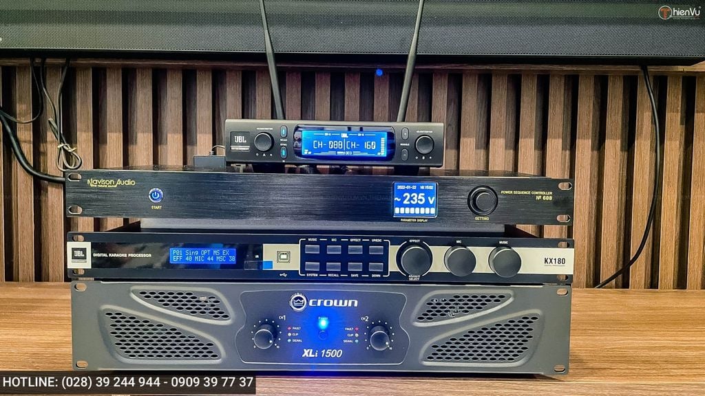 hình thực tế lắp đặt của quản lý nguồn Navison No608