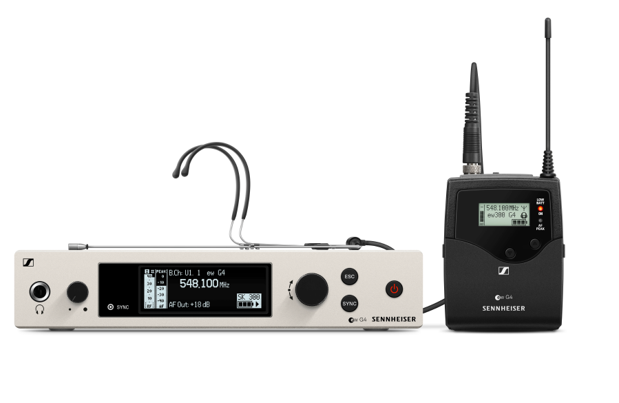 Sennheiser EW 300 G4-Headmic1-RC 