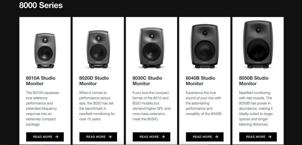 loa monitor của genelec