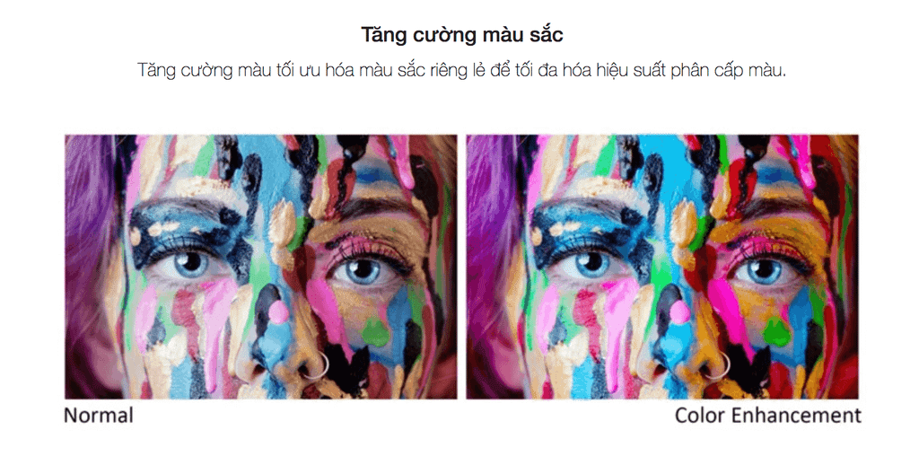 tăng cường màu sắc
