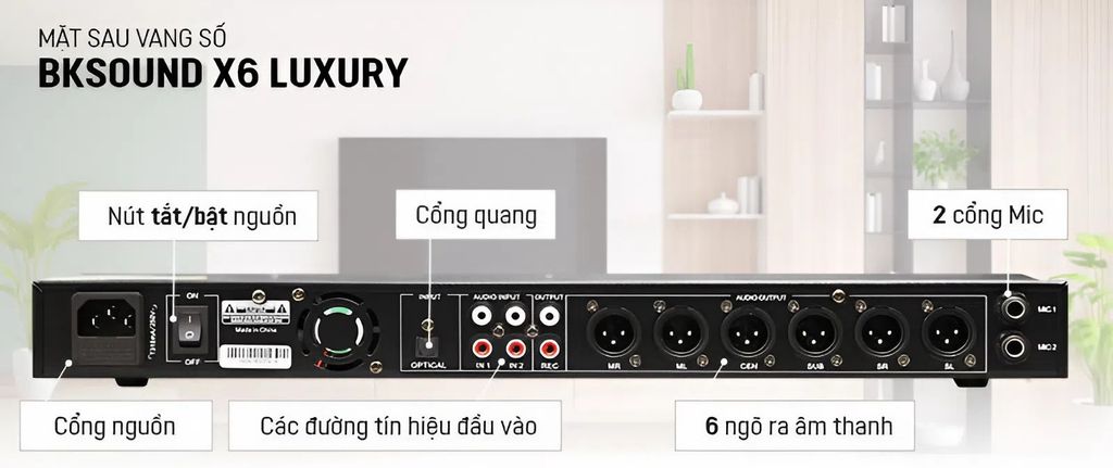 vang-so-bksound-x6-luxury-chat-luong-cao