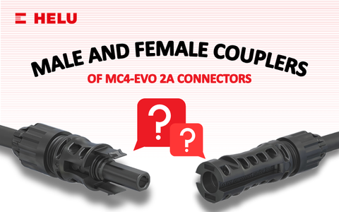 How to differentiate MC4-Evo 2A’s male and female couplers?