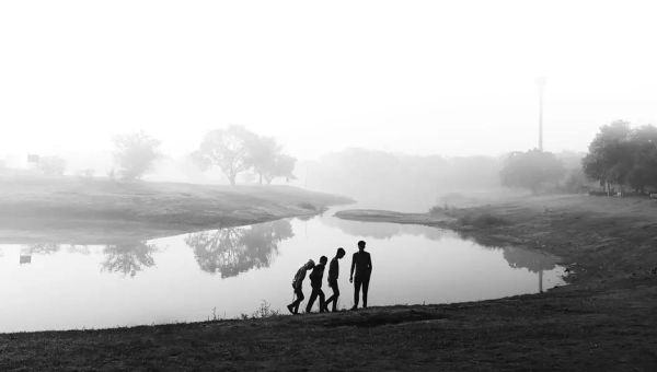 Wandou and Her Teddy Bear