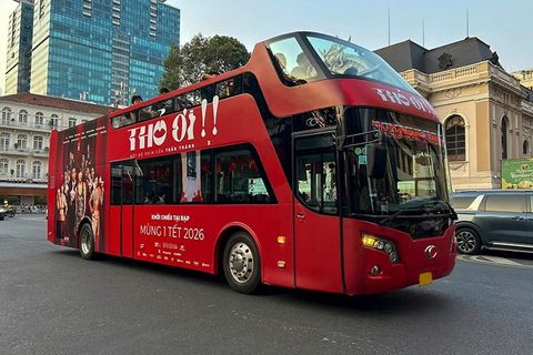 Quảng cáo wrapping bus 2 tầng