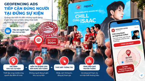 Ứng dụng Geofencing Ads cho cửa hàng, sự kiện và chiến dịch ra mắt