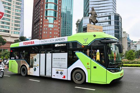 Quảng cáo wrapping Vinbus