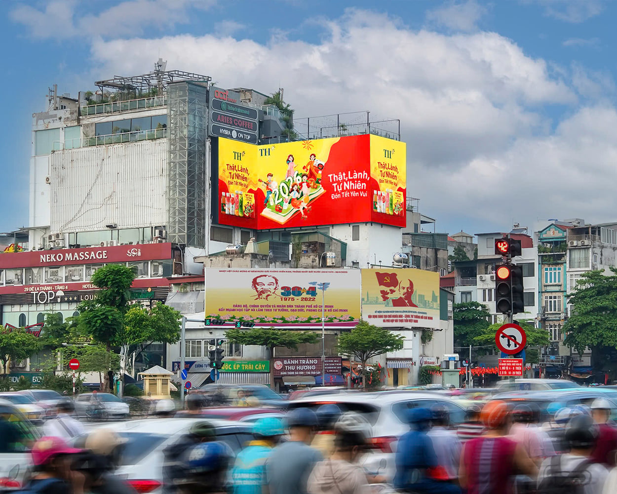 Lắp đặt màn hình LED trọn gói theo nhu cầu khách hàng