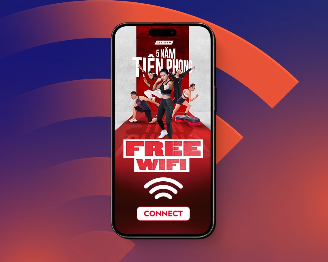 WiFi Marketing: 
Điểm chạm thương hiệu