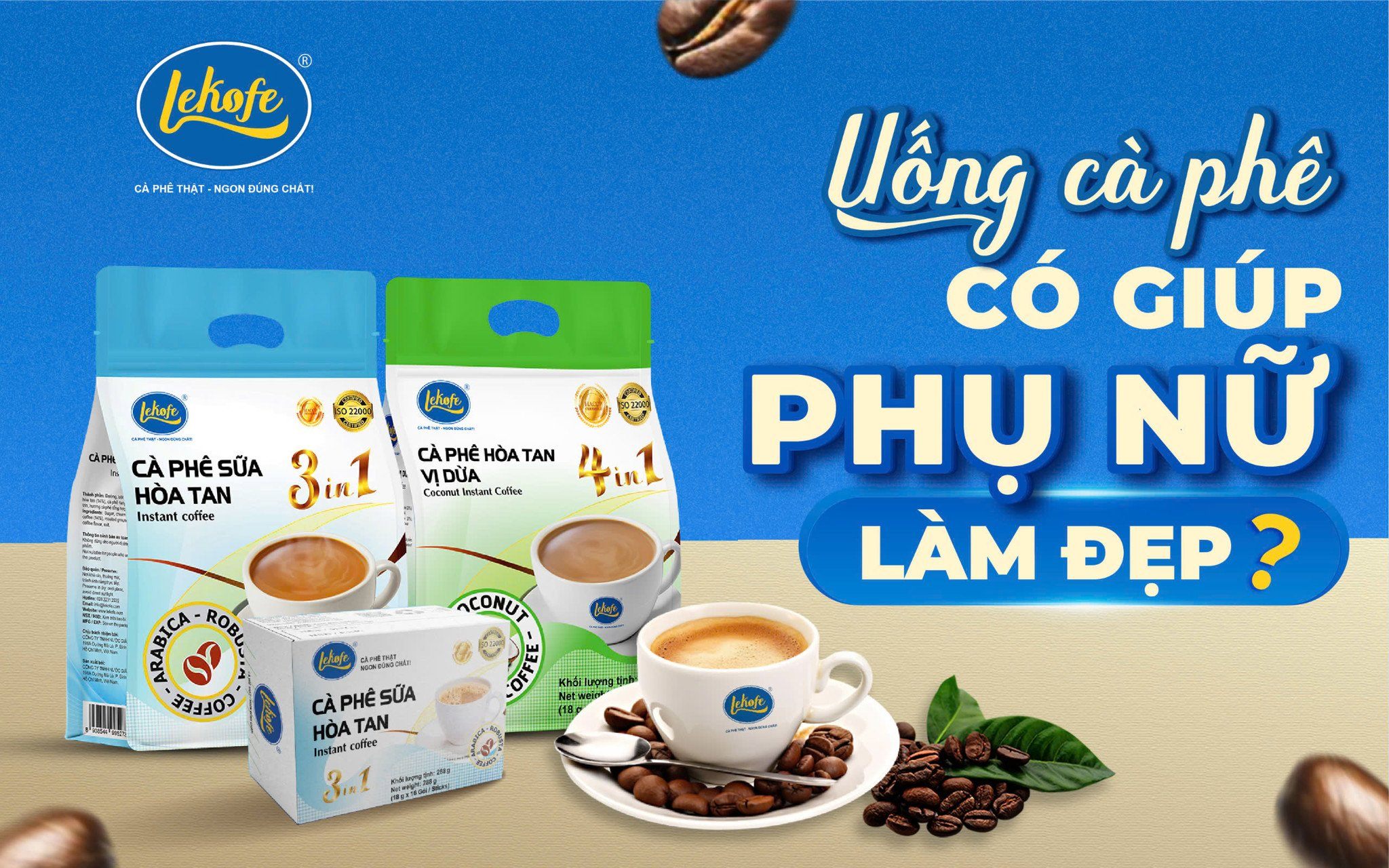 Thực hư câu chuyện uống cà phê sẽ làm đẹp cho phụ nữ?